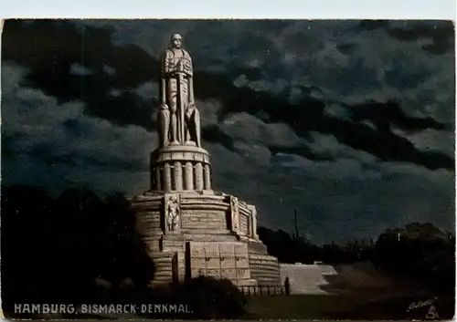 Hamburg/diverse Stadtteile - Hamburg, Bismarckdenkmal -319268