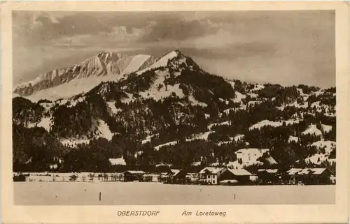 Oberstdorf/Allgäu und Umgebubung - Oberstdorf, am Loretoweg -318722