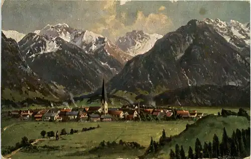 Oberstdorf/Allgäu und Umgebubung - Oberstdorf, -318742