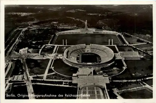 Berlin/div.Stadtteile - Berlin, Reichssportfeld, Fliegeraufnahme -320096