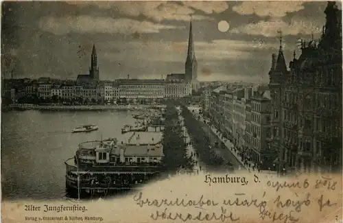 Hamburg/diverse Stadtteile - Hamburg, Alter Jungfernstieg -319106