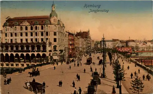 Hamburg/diverse Stadtteile - Hamburg, Jungferstieg -319152