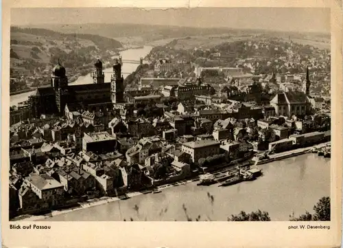 Passau/Bayern - Passau, Blick auf Passau -319474