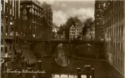 Hamburg/diverse Stadtteile - Hamburg, Ellerntorsbrücke -319206