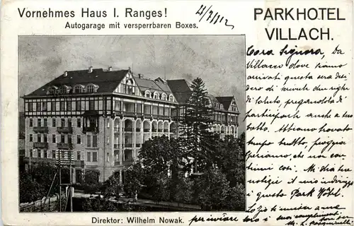 Villach/Kärnten - Villach, Parkhotel - Direktor Wilhelm Nowak -318092
