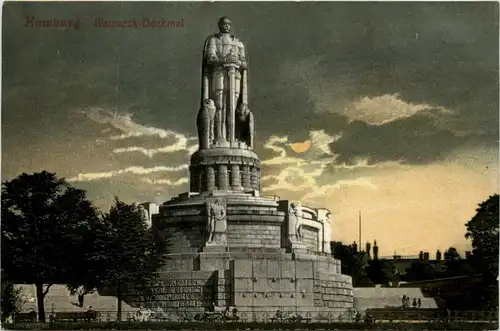 Hamburg/diverse Stadtteile - Hamburg, Bismarckdenkmal -319252