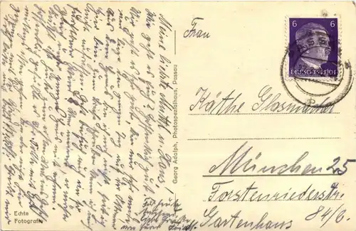 Passau/Bayern - Passau, Innseite, Dom mit Veste Oberhaus -319372