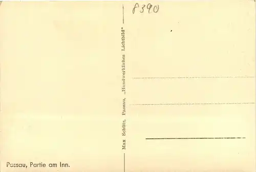 Passau/Bayern - Passau, Partie am Inn -319406