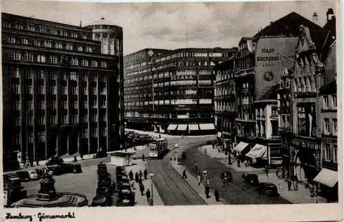 Hamburg/diverse Stadtteile - Hamburg, Gänsemarkt -319062