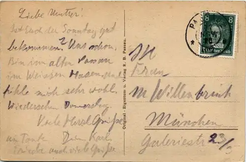 Passau/Bayern - Passau, Donaupartie -319446