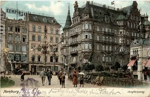 Hamburg/diverse Stadtteile - Hamburg, Jungfernstieg -319122