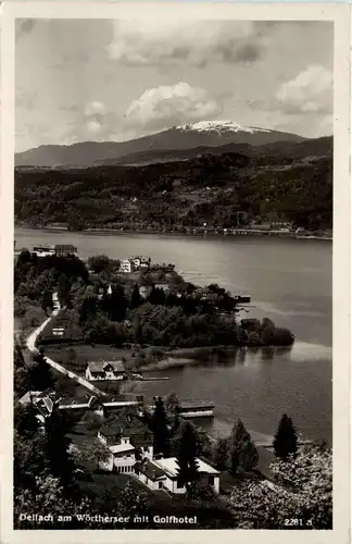 Wörthersee/Kärnten und Umgebung - Wörthersee, Dellach mit Golfhotel -319776