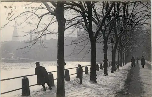 Hamburg/diverse Stadtteile - Hamburg, Neuer Jungferstieg -319162