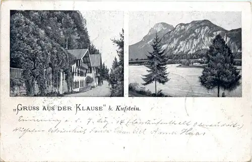 Sonstige/Tirol - Gruss aus der Klause bei Kufstein -313376