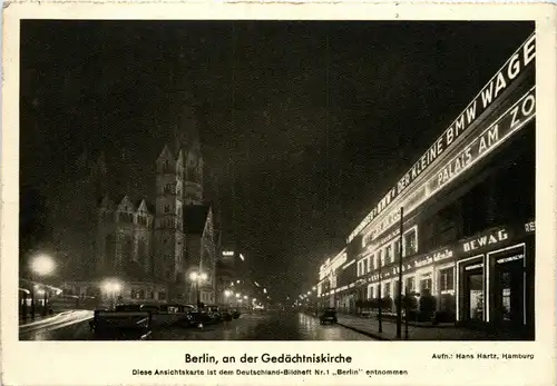 Berlin-Charlottenburg - Kaiser Wilhelm Gedächtnis Kirche -320284