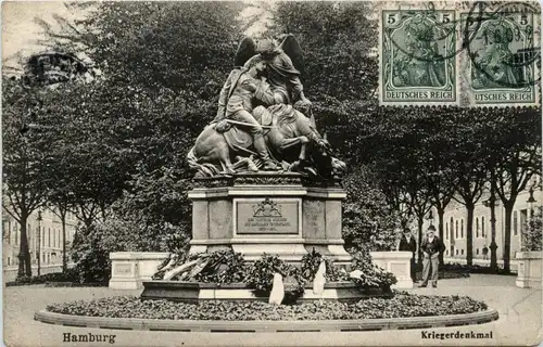 Hamburg/diverse Stadtteile - Hamburg, Kriegerdenkmal -319202