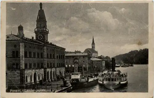 Passau/Bayern - Passau, Landungsplatz -319552