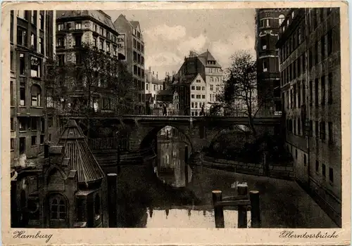 Hamburg/diverse Stadtteile - Hamburg, Ellerntorbrücke -319222