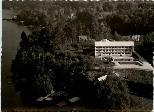 Wörthersee/Kärnten und Umgebung - Wörthersee, Flugaufnahme Korofan -319790