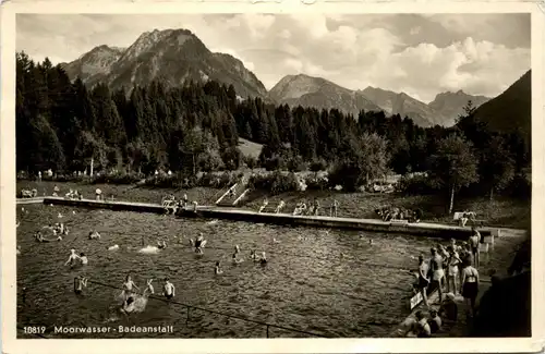 Oberstdorf/Bayern und Umgebung - Oberstdorf, Badeanstalt Moorwasser -319916