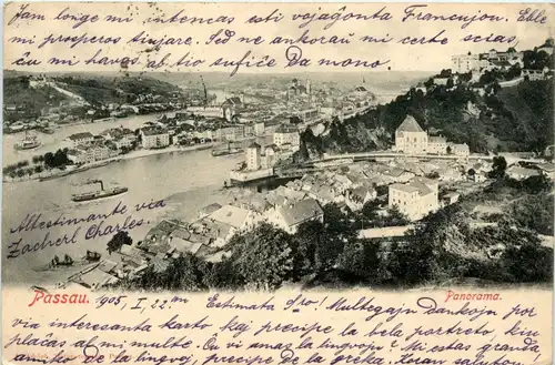 Passau/Bayern - Passau, Panorama -319614