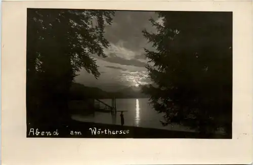 Wörthersee/Kärnten und Umgebung - Wörthersee, Abendstimmung -319830