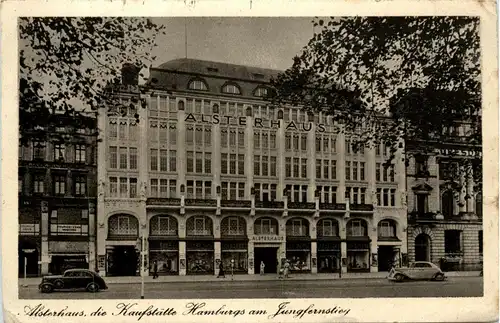 Hamburg - Alsterhaus, die Kaufstätte Hamburgs am Jungfernstieg -320710