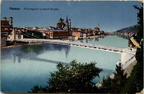 Passau/Bayern - Passau, Luitpold-Brücke -319694