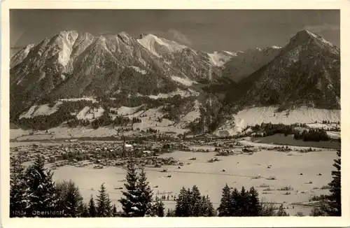 Oberstdorf/Allgäu und Umgebubung - Oberstdorf, mit Nebelhorn -318698