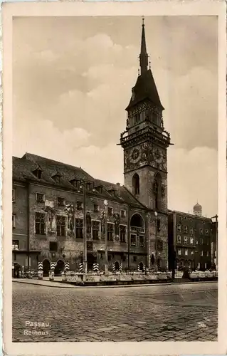 Passau/Bayern - Passau, Rathaus -320934