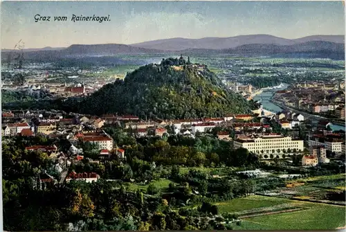 Graz/Steiermark - Graz, vom Rainerkogel -313802
