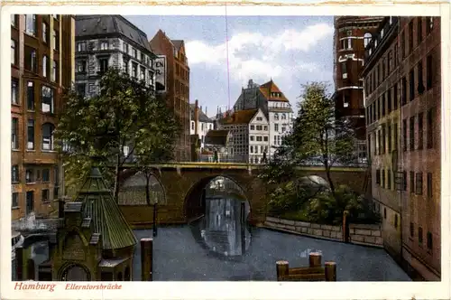 Hamburg/div.Stadtteile - Ellerntorsbrücke -320746