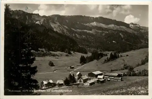 Oberstdorf, Rohrmoos, mit Gottesackerwände -319990