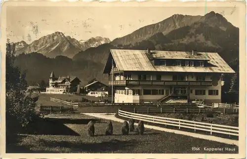 Oberstdorf/Bayern - Oberstdorf, Kappeler Haus -321064