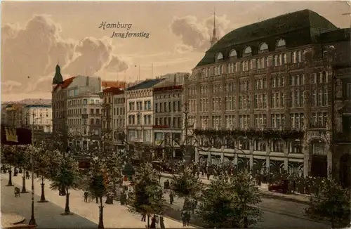 Hamburg/diverse Stadtteile - Hamburg, Jungfernstieg -319018