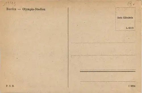Berlin/div.Stadtteile - Berlin, Olympia-Stadion -320072