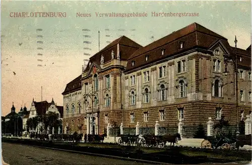 Berlin-Charlottenburg - Hardenbergstrasse - neues Verwaltungsgebäude -320332