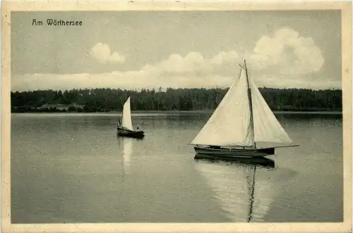 Wörthersee/Kärnten und Umgebung - Wörthersee, Segelboote -319804