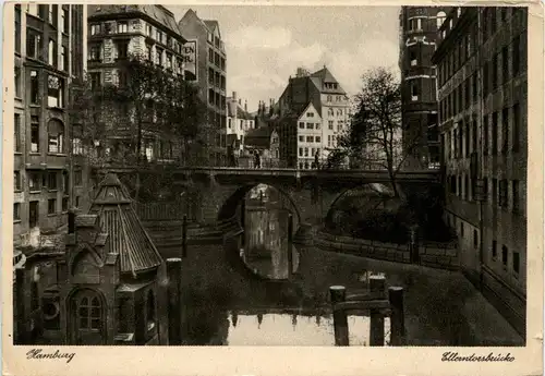 Hamburg/diverse Stadtteile - Hamburg, Ellerntorbrücke -319218