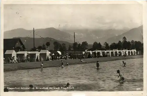 Wörthersee/Kärnten - Klagenfurt - Strandbad der Stadt -321314