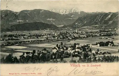 Villach/Kärnten - Villach, mit St. Leonhardt -314198