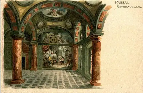 Passau/Bayern - Rathaussaal -321356