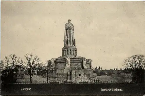 Hamburg/diverse Stadtteile - Hamburg, Bismarckdenkmal -319258