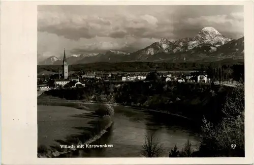 Villach/Kärnten - Villach, mit Karawanken -314428