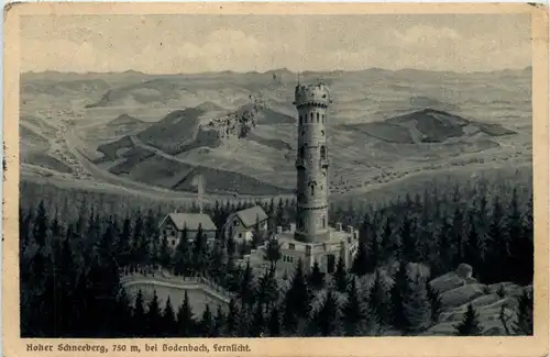 Hoher schneeberg bei Bodenbach -284520