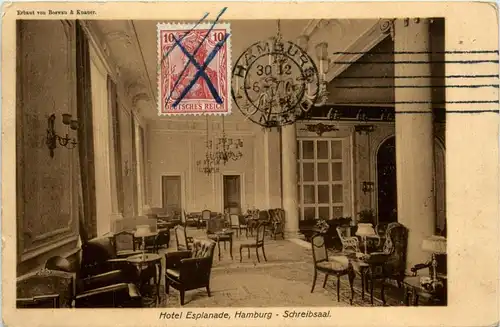 Hamburg/div. Stadtteile - Hotel Esplanade, Schreibsaal -320580