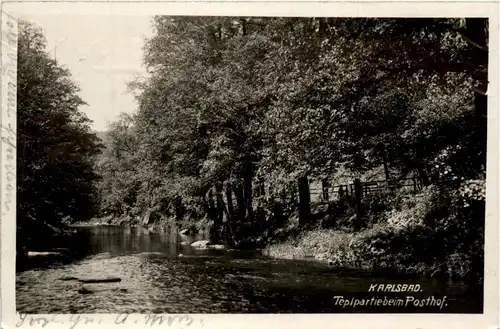 Karlsbad - Teplpartie beim Posthof -284626