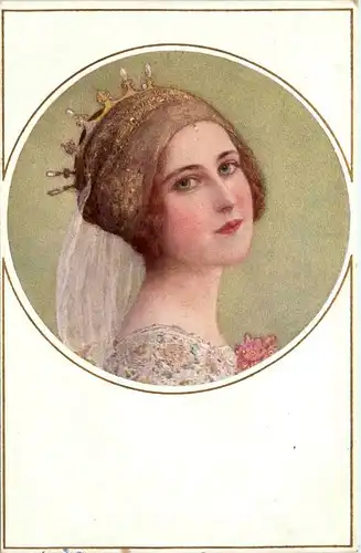 Künstlerkarte M. Munk - M. M. Vienne -284666