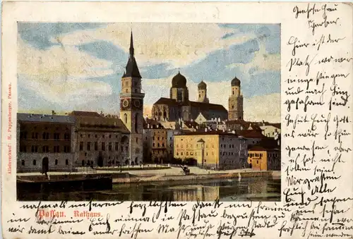 Passau/Bayern - Passau, Rathaus -320952