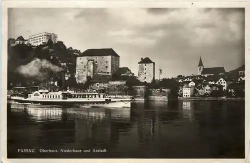 Passau/Bayern - Passau - Oberhaus, Niederhaus und Ilzstadt -320812